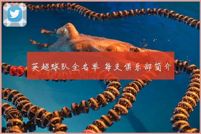 英超球队全名单 每支俱乐部简介